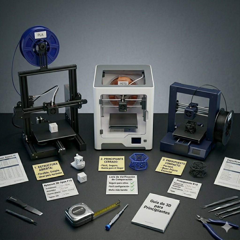 Cómo elegir tu primera impresora 3D - Guía completa