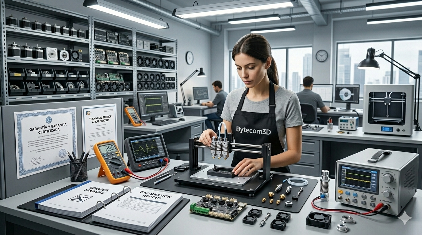Servicio técnico — reparación, calibración, mantenimiento
